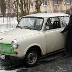 Relikt epoki - stary poczciwy trabant wciąż na chodzie i wciąż cieszy się powodzeniem