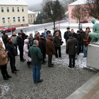 Demitz-Thumitz - przewodnik opowiada o najstarszej w Niemczech szkole kamieniarskiej