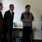 Powitanie przez starostę Tirschenreuth, wiceprezesa LGR Kraina Tysiąca Stawów oraz szefa grupy producentów ryb Arge Fisch sp. z o.o.