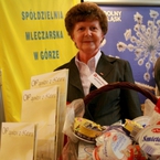 stoisko promocyjne Dolnego Śląska - Spółdzielnia Mleczarska DeMi z Góry