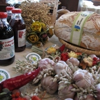 Poczęstunek z produktów lokalnych