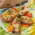 karp smażony w occie - Karpik pod Strzechą