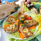 karp smażony w occie - Karpik pod Strzechą