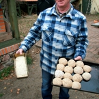 Lędzina - pieczenie chleba w gospodarstwie Rogata Owca u Beaty Piekalskiej