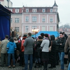 Publiczność zgromadzona w trakcie występów atystycznych