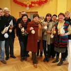 Chojnik - każdy członek Komisji otrzymał w prezencie bombkę