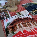Stoisko promocyjne - Ceglany Dom w Koruszce oraz Restauracja Parkowa w Miliczu