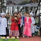 Przedstawienie przygotowane przez szkołę w Pawłowie