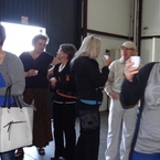 Częścią zwiedzania była degustacja soków - naturalnych, bez dodatku wody ani cukru.