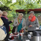 Degustacja przetworów owocowych pp. Łaniaków