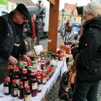 Andrzej Łaniak z rodziną stworzyli chyba największe i najbardziej kolorowe stoisko na Jarmarku