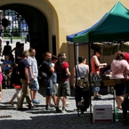 Odwiedziny na lokalnym jarmarku